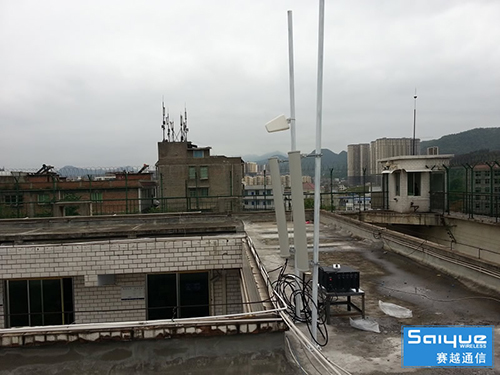  侨乡街道开发区某看守所大功率手机信号屏蔽器（白噪声）案例